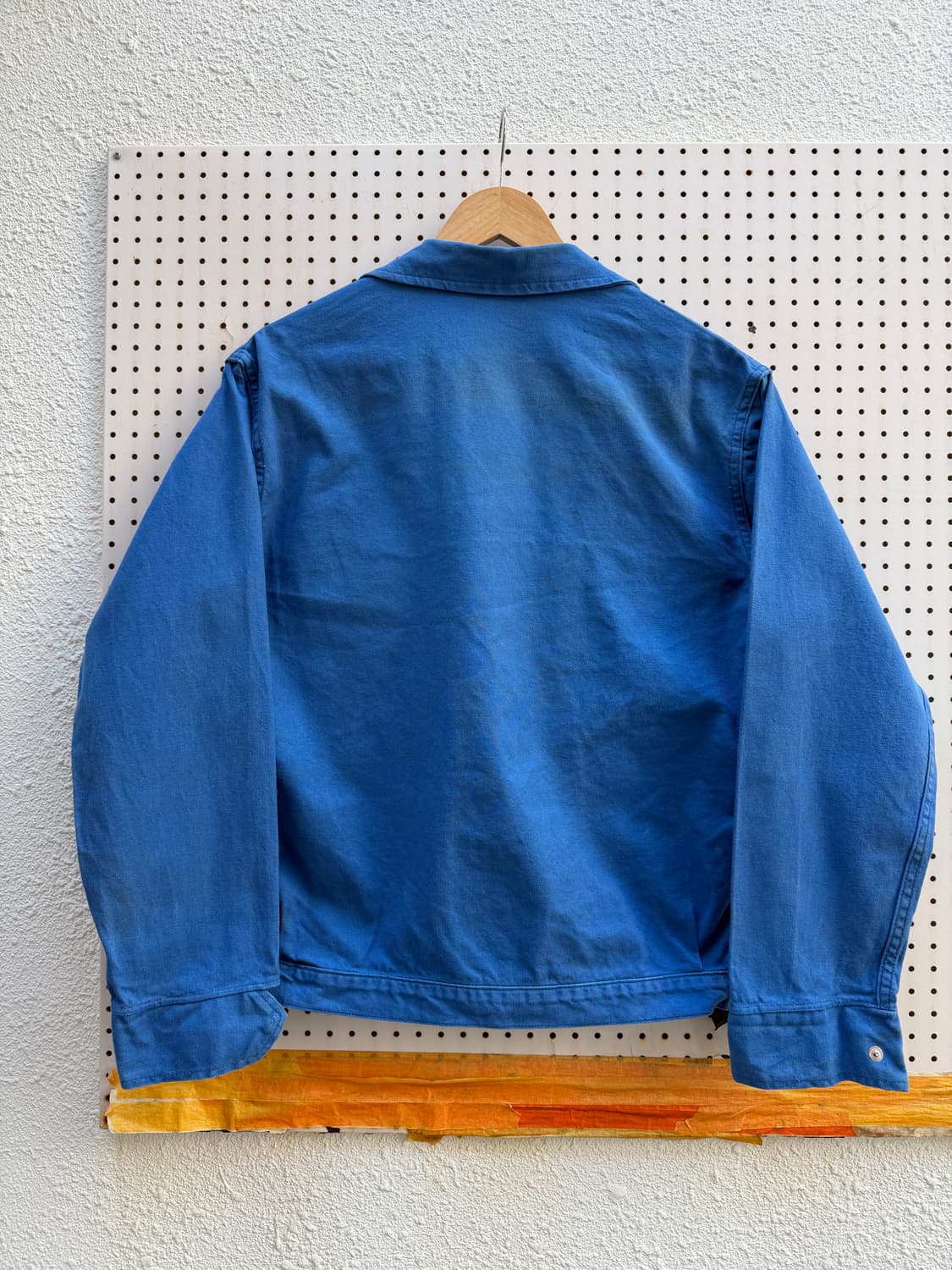 1970s DISTRESSED FADED 메카닉 프렌치워크봄버자켓 상품이미지2