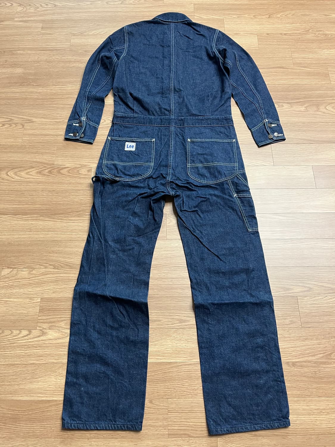 리 Lee 유니온 점프수트 올인원 커버올 인디고 S 상품이미지2