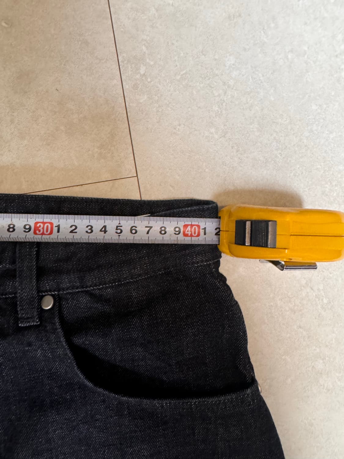 자라 재패니즈 데님 와이드 팬츠 상품이미지3