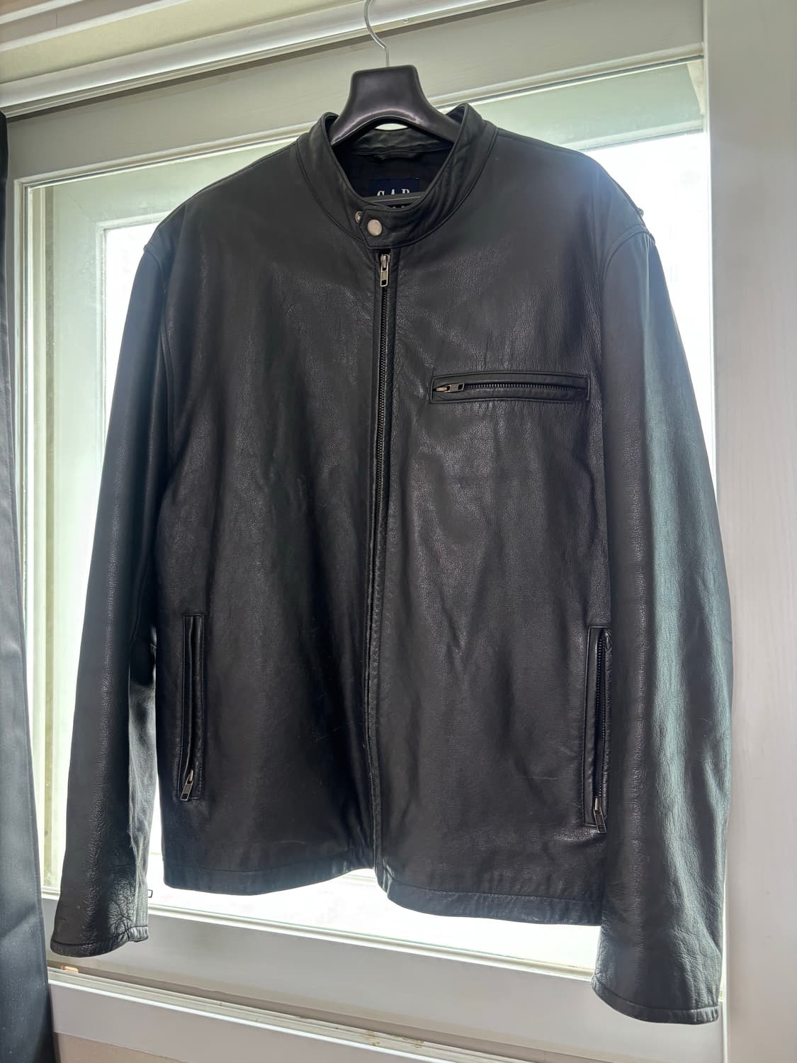 L)올드갭 GAP 레더자켓 상품이미지1