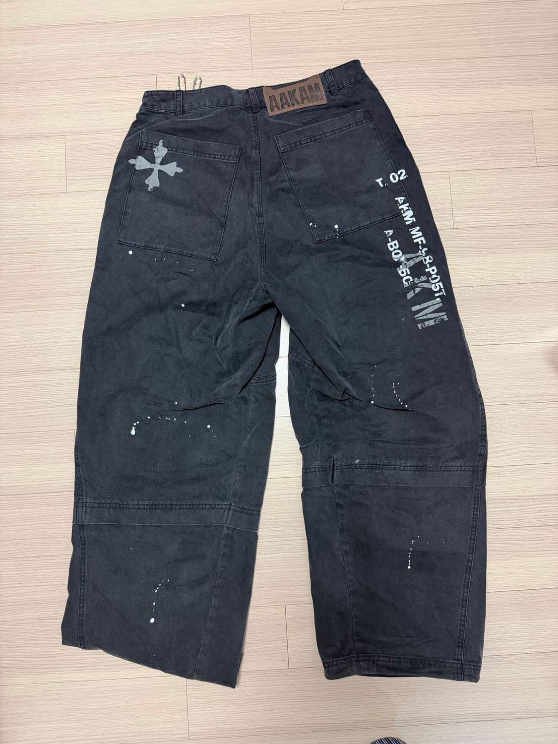 아캄 Military Cargo Pants Black ( 1 ) 상품이미지4