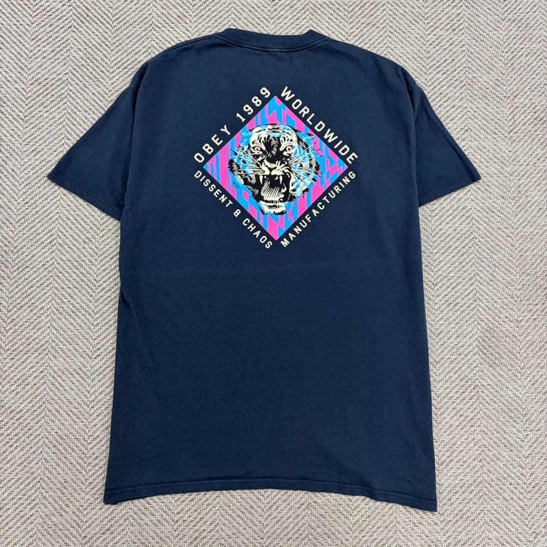 오베이 베이직 로고 티셔츠 v3095 상품이미지2