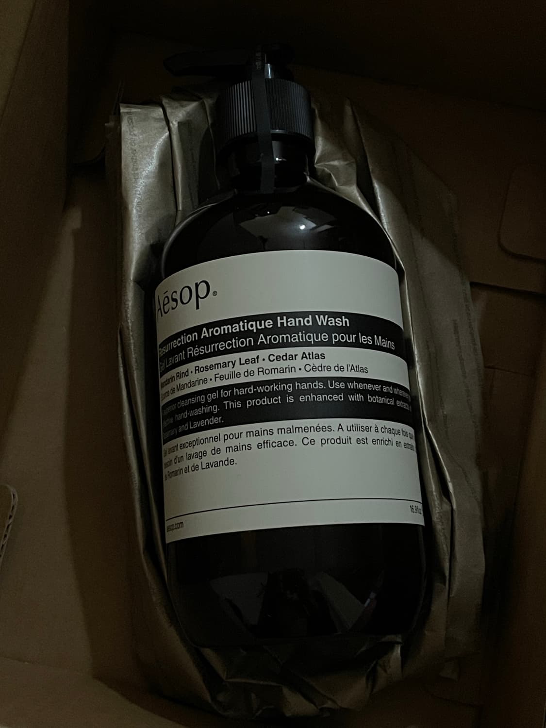 이솝 레저렉션 핸드워시500ML+페이셜미스트 상품이미지3