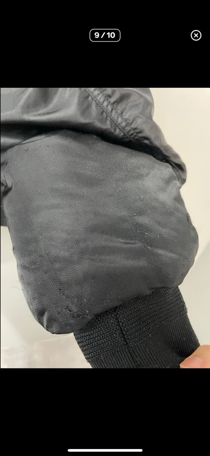 스타터 MA-1 블랙 투포켓 자켓 A3204 상품이미지9