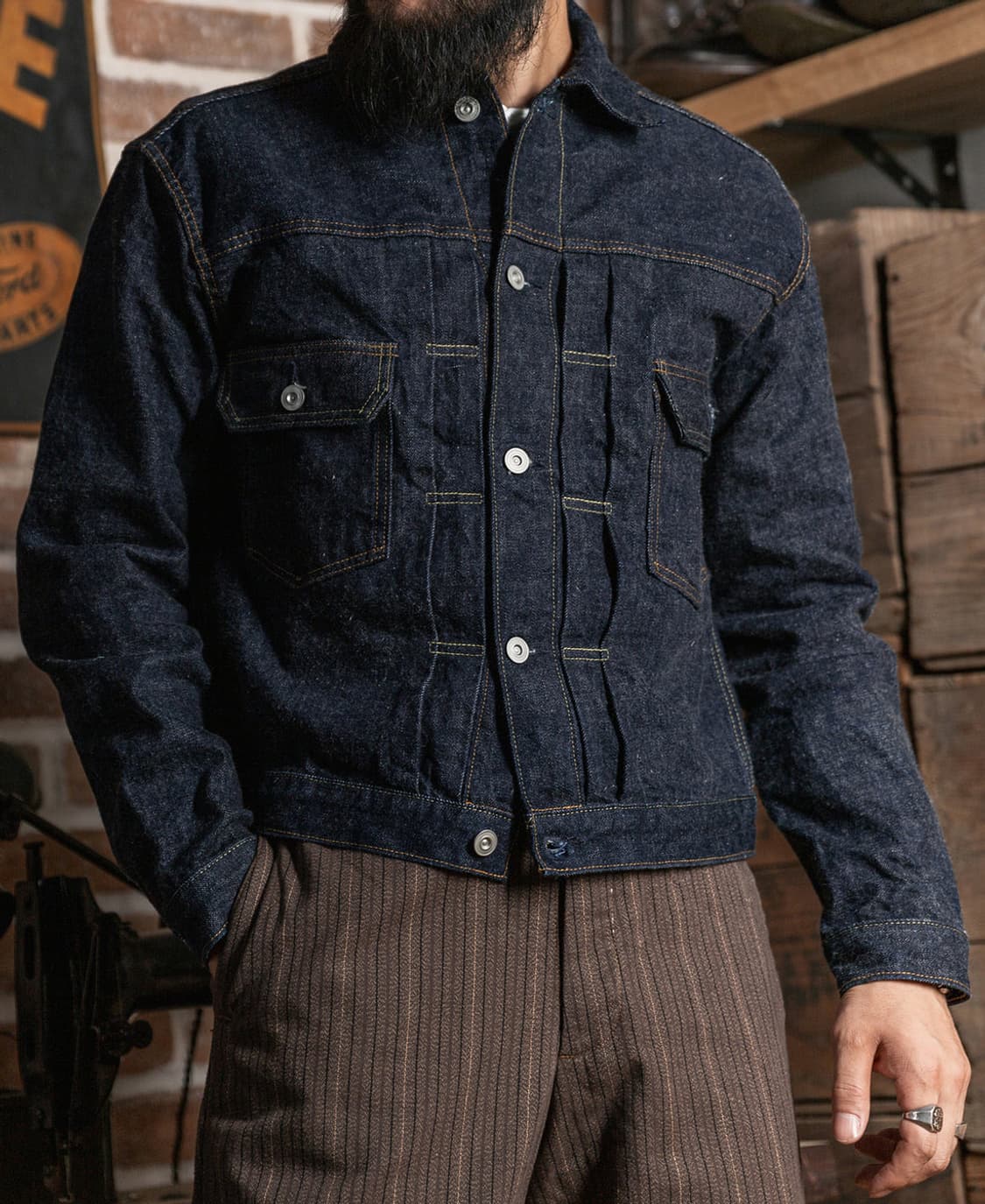 브론슨 / 52807xx ,55801xx 셀비지 데님 셋업 / 42,32 상품이미지2