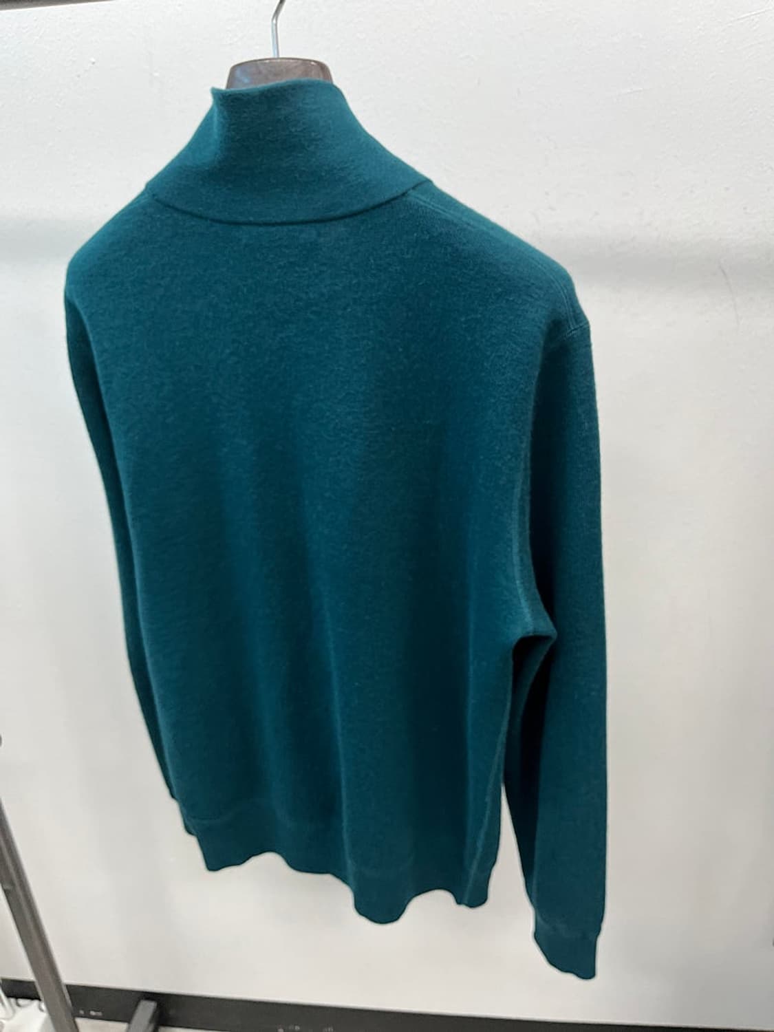 105) 버버리 런던 캐시미어 반집업니트  상품이미지9