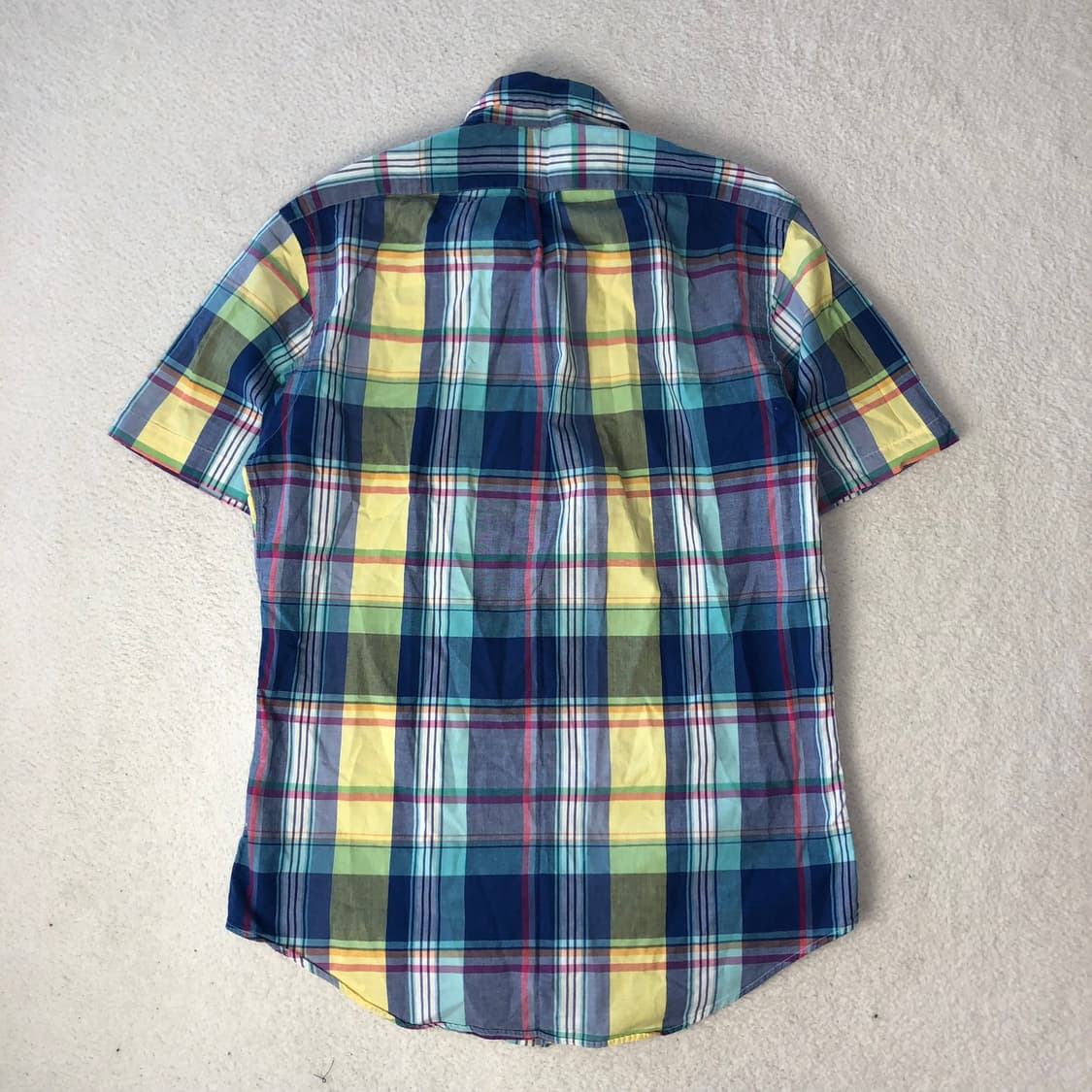 폴로랄프로렌 체크 반팔셔츠 상품이미지2