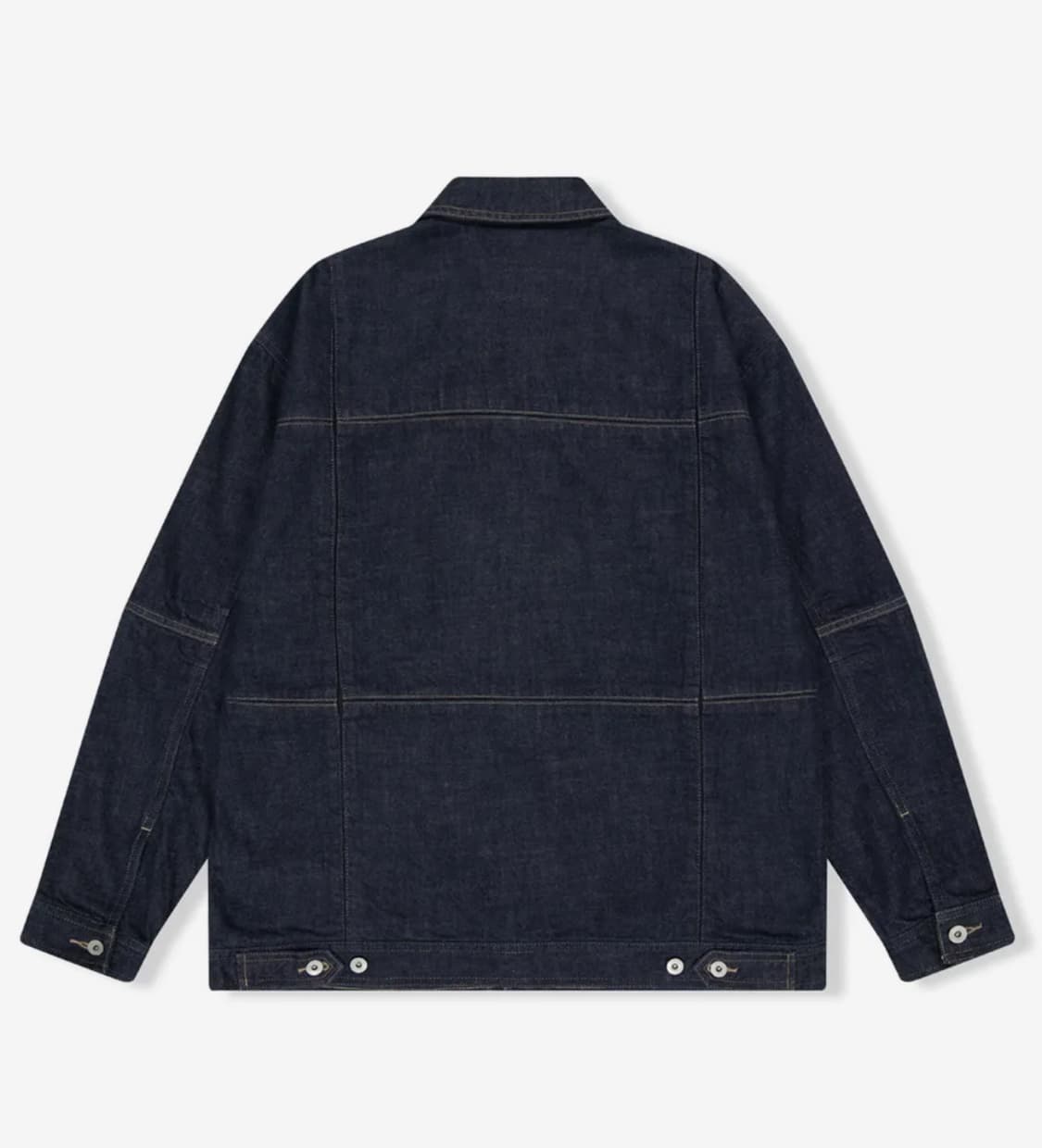 예스아이씨 데님 자켓 인디고 색상 상품이미지3