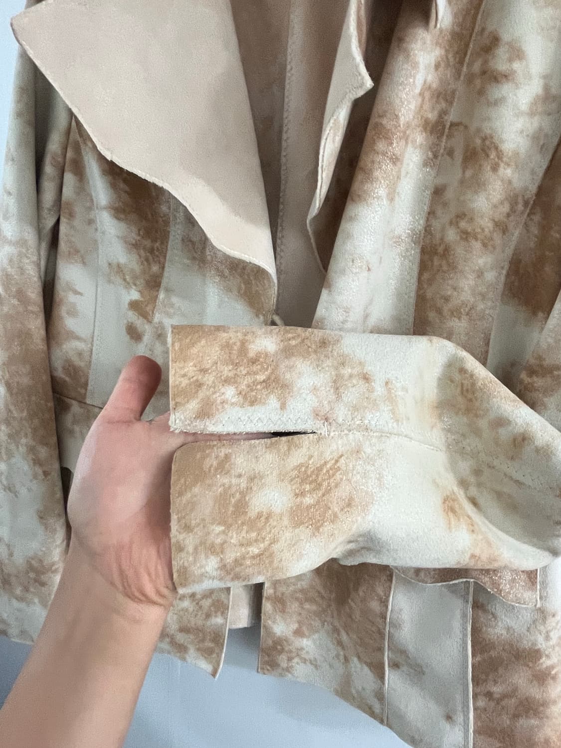 Beige Tie-dyed Mustang 상품이미지5