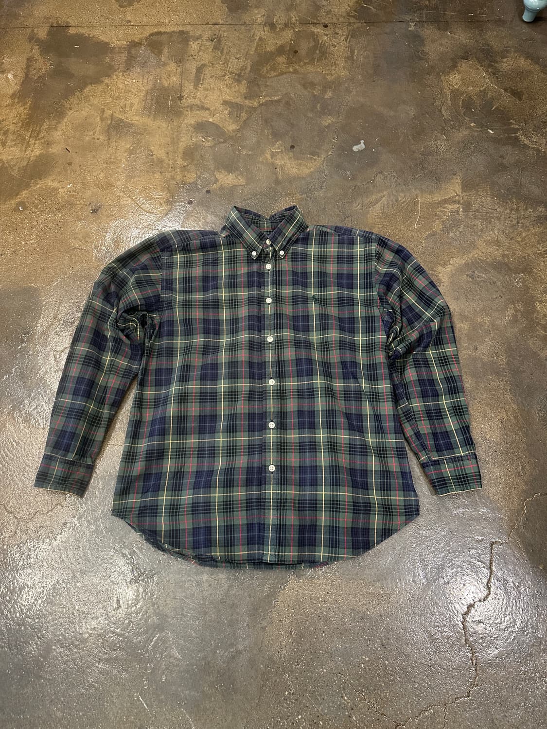 POLO 폴로 랄프로렌 체크셔츠 L(16/18) 상품이미지1