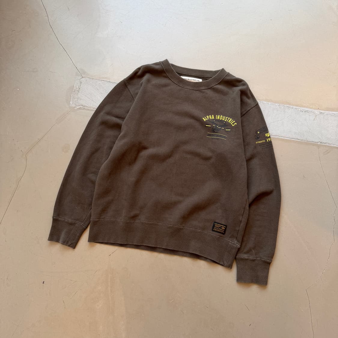 알파 인더스트리 USMC 스웻셔츠 상품이미지2