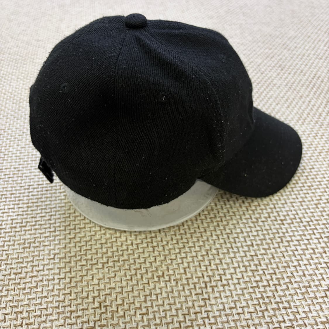F 빈티지 블랙 캡 모자 0609D2 상품이미지4
