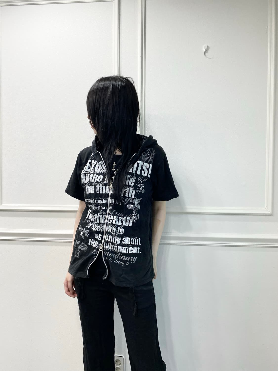 [Beaumont Carr] Punk Lettering 2-way Hoo 상품이미지8