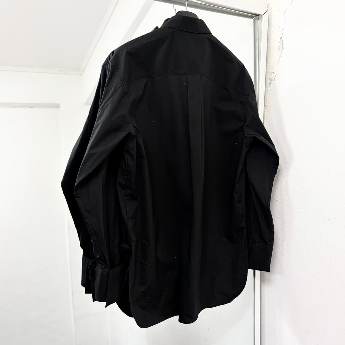 솔리드옴므 패치워크 셔츠 상품이미지5