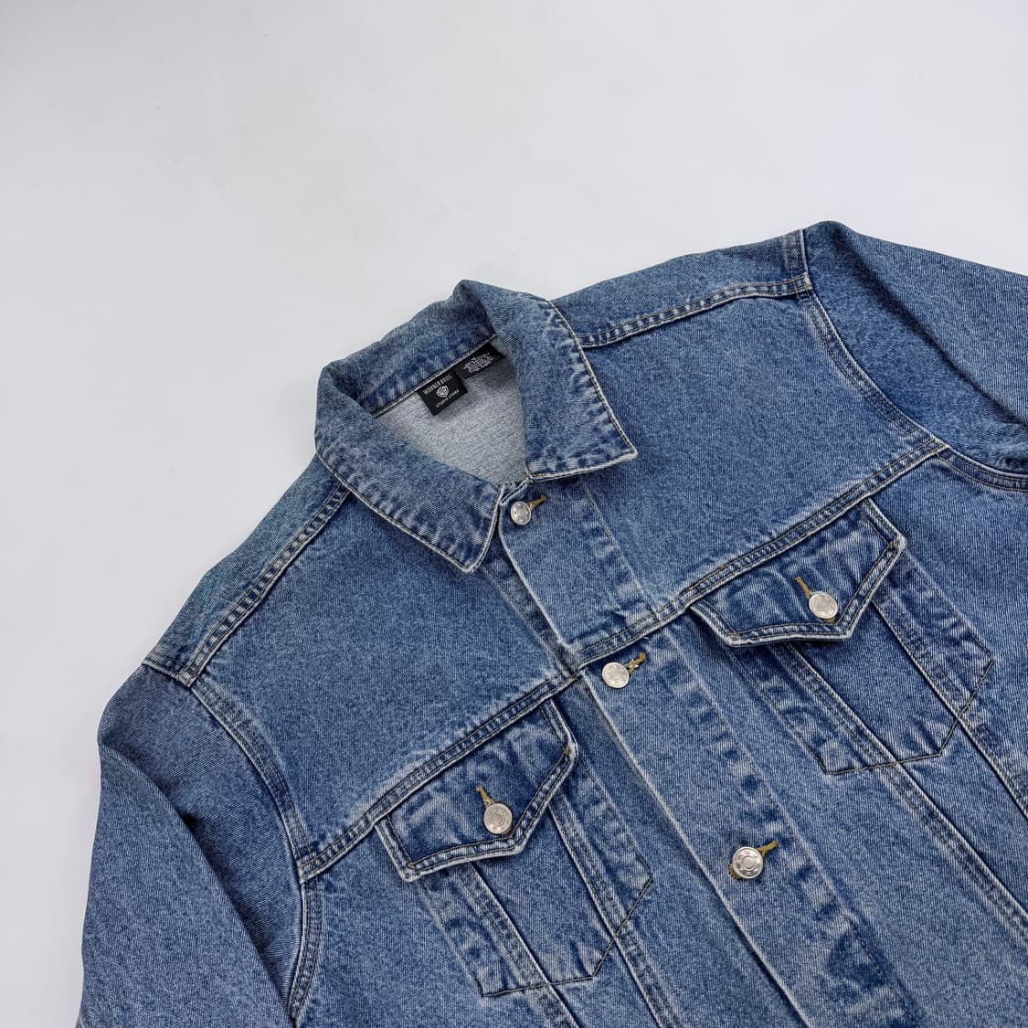 90s 워너브라더스 루니툰즈 카툰 오버핏 청자켓 상품이미지3