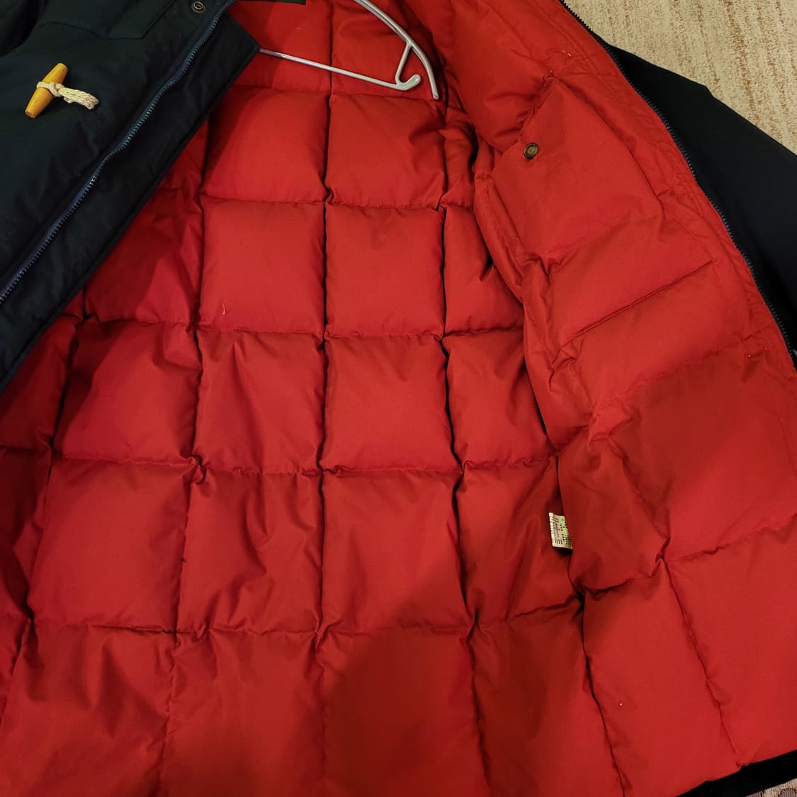 90s 빈폴 덕 다운 패딩 더플 코트 (100) 상품이미지8