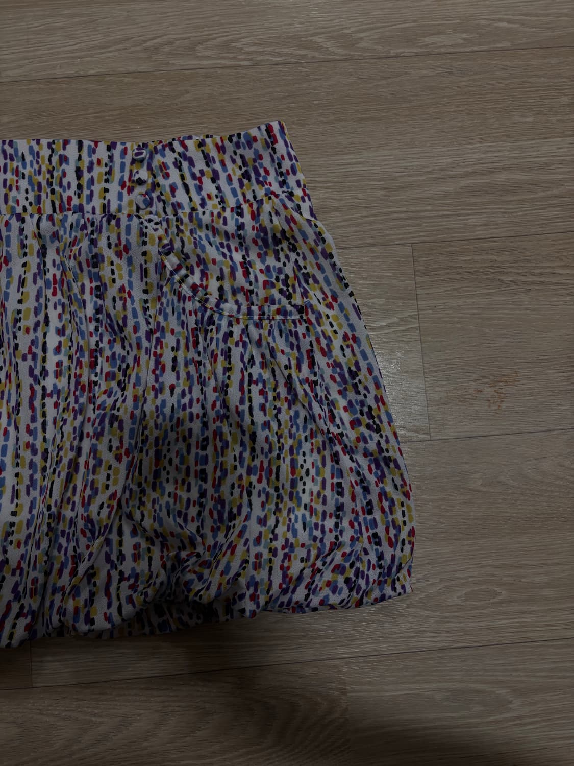 Japanese vintage 캔디 도트 스커트 상품이미지3