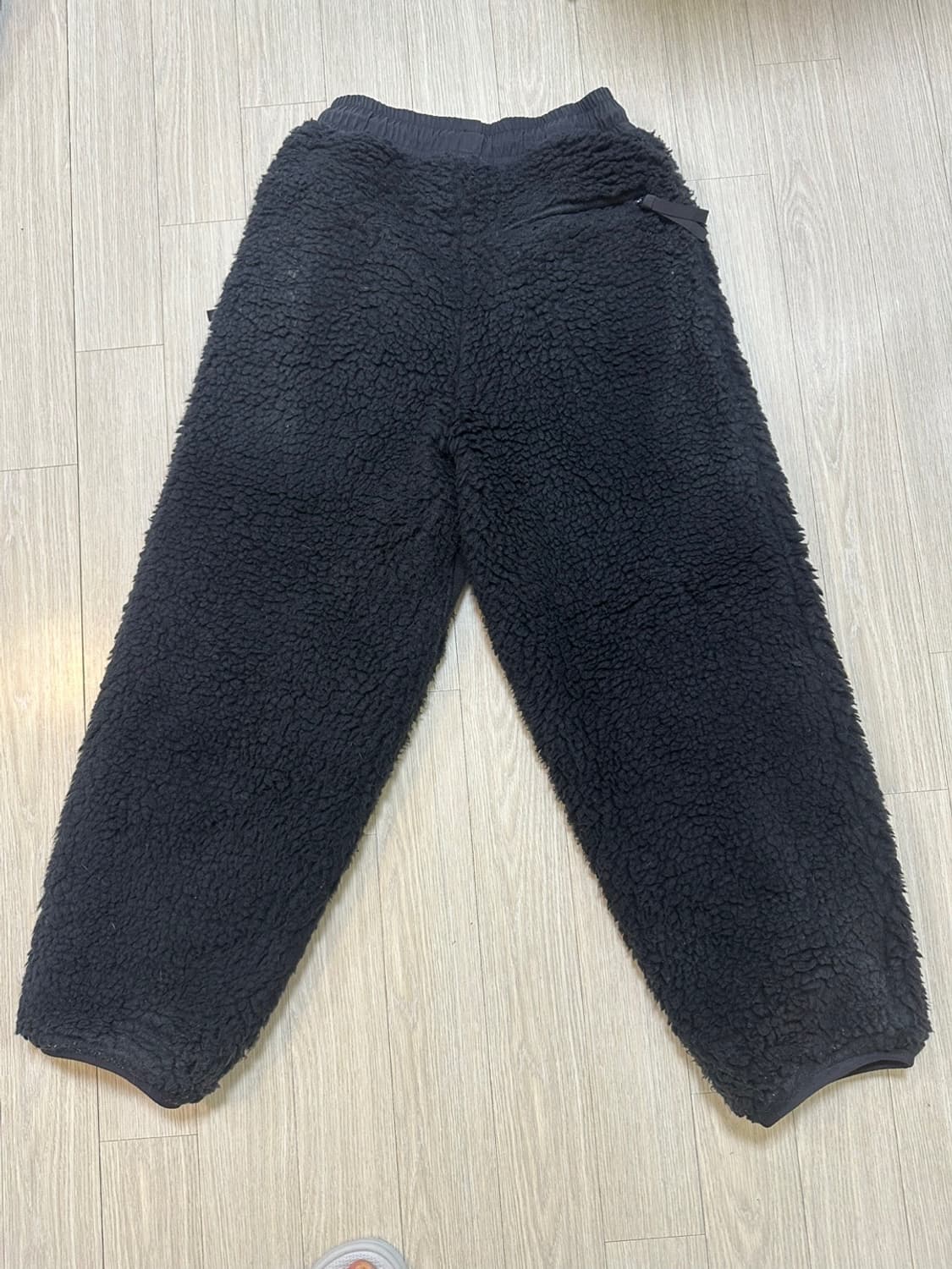 Kapital Bone Boa Fleece Easy Pants Black 상품이미지3