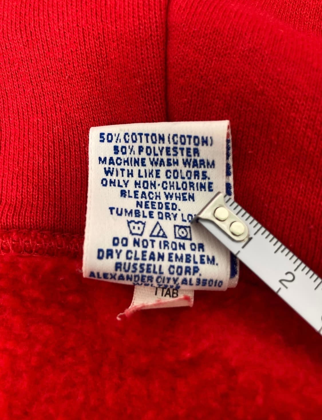 90s Russel Athletic zip up hoodie 상품이미지4