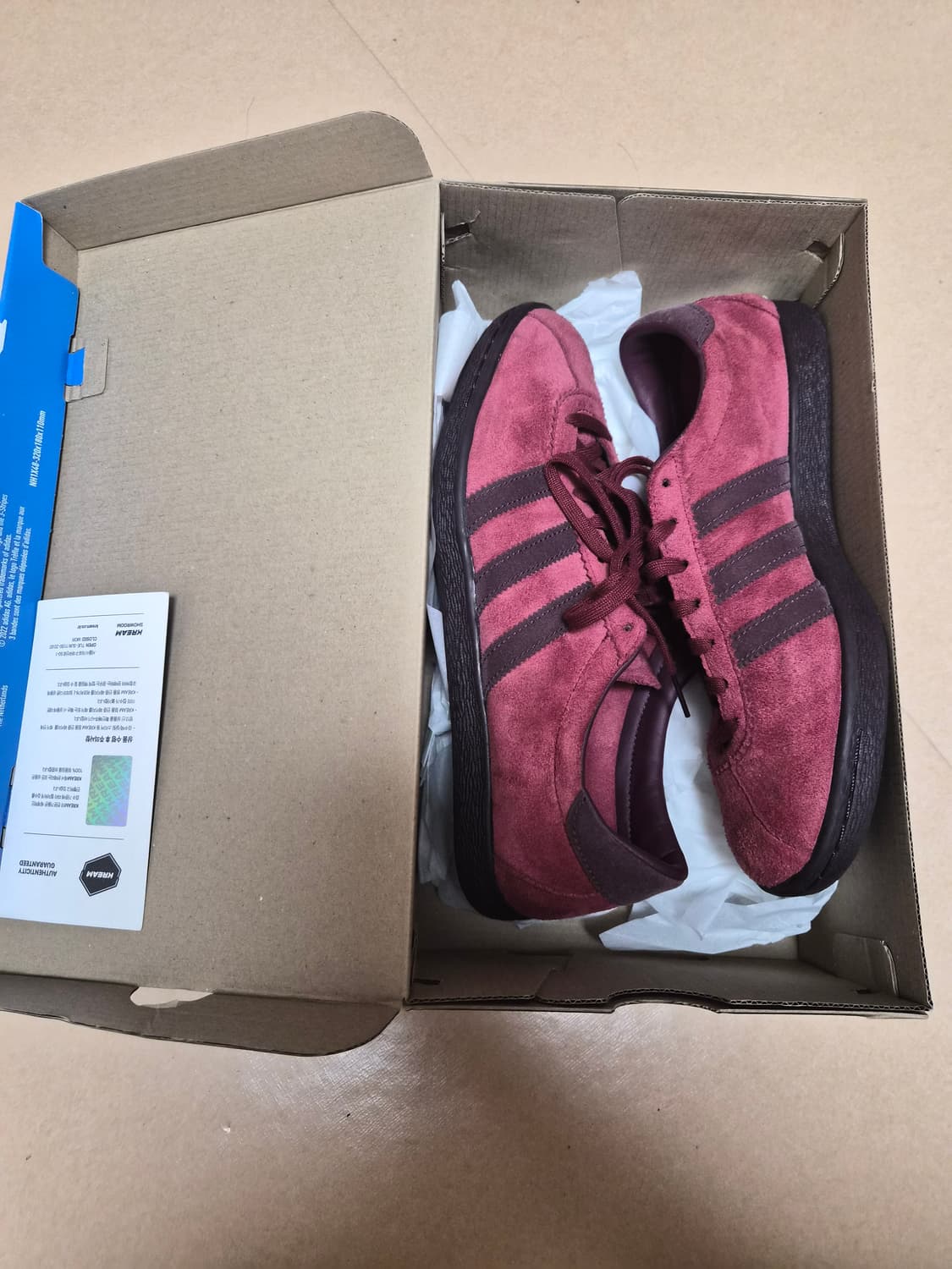 아디다스 토바코 버건디 265 상품이미지5