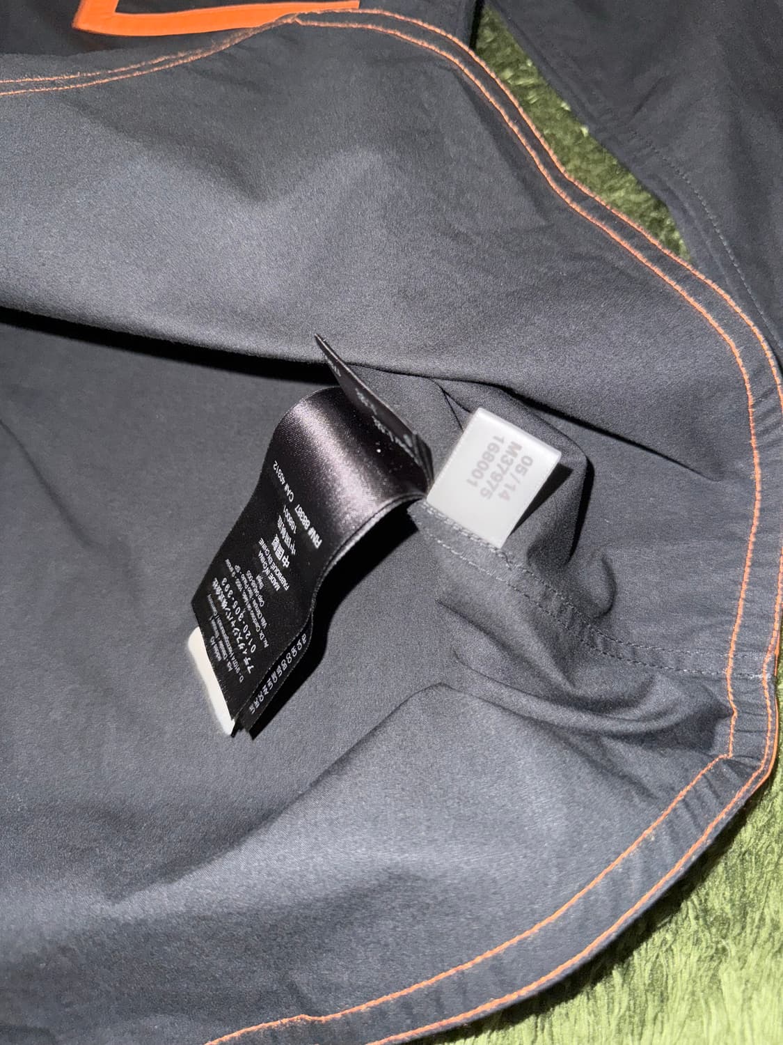 [S] Y-3 요지 야마모토 15SS 오렌지 라인 코튼 셔츠 상품이미지7