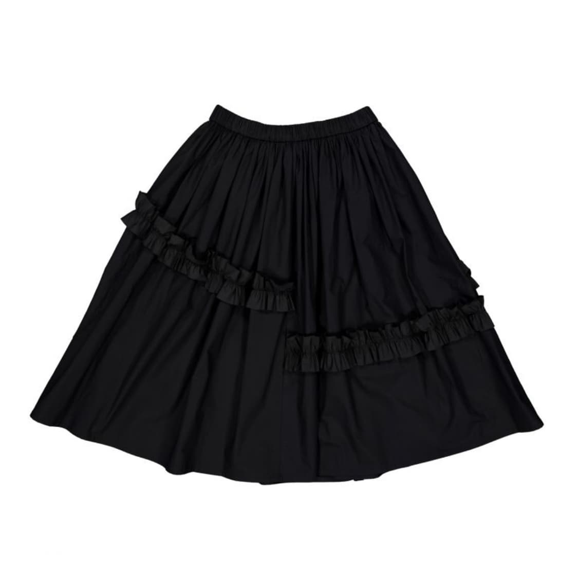 alloy ruffle skirt black 상품이미지4