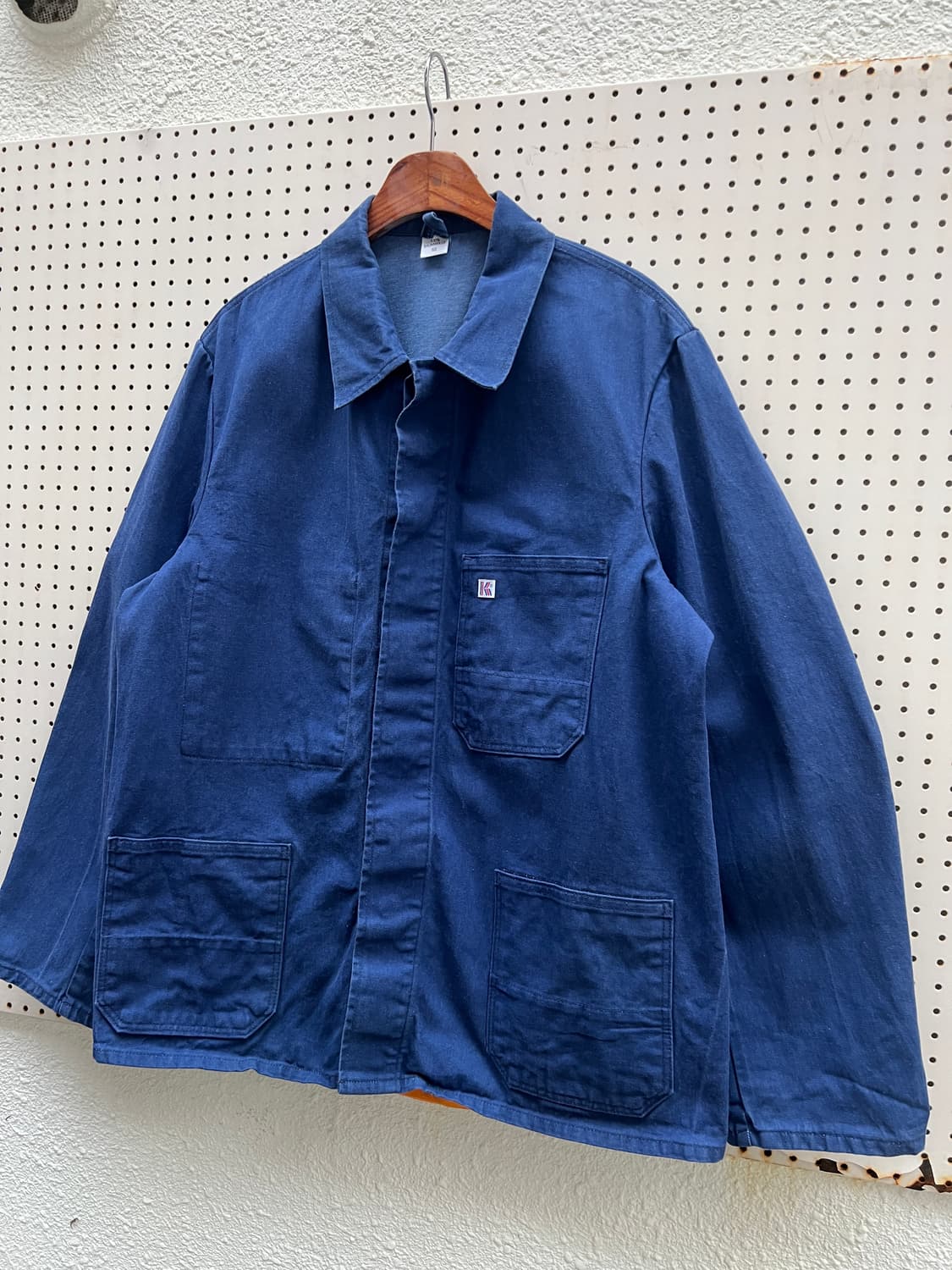 OLD VINTAGE DENIM FRENCH WORK 빈티지프렌치워크자켓 상품이미지4