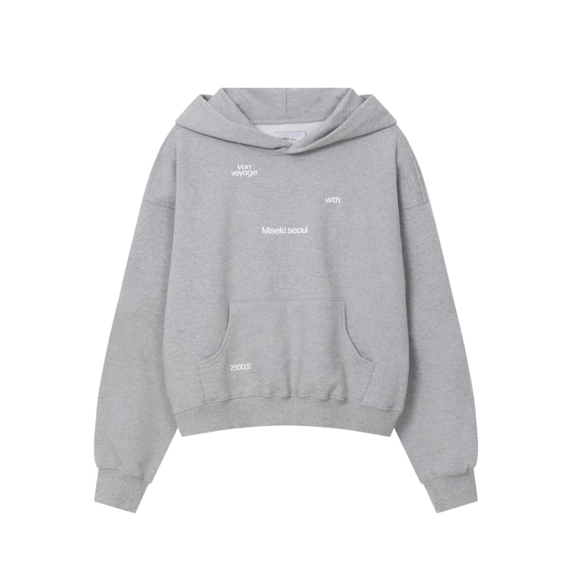 미세키서울 Von voyage sweat hoodie GREY 상품이미지1