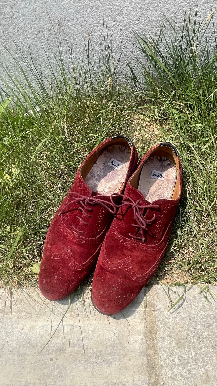 [Paul Smith] Made in Italy Suede Wingtip 상품이미지4