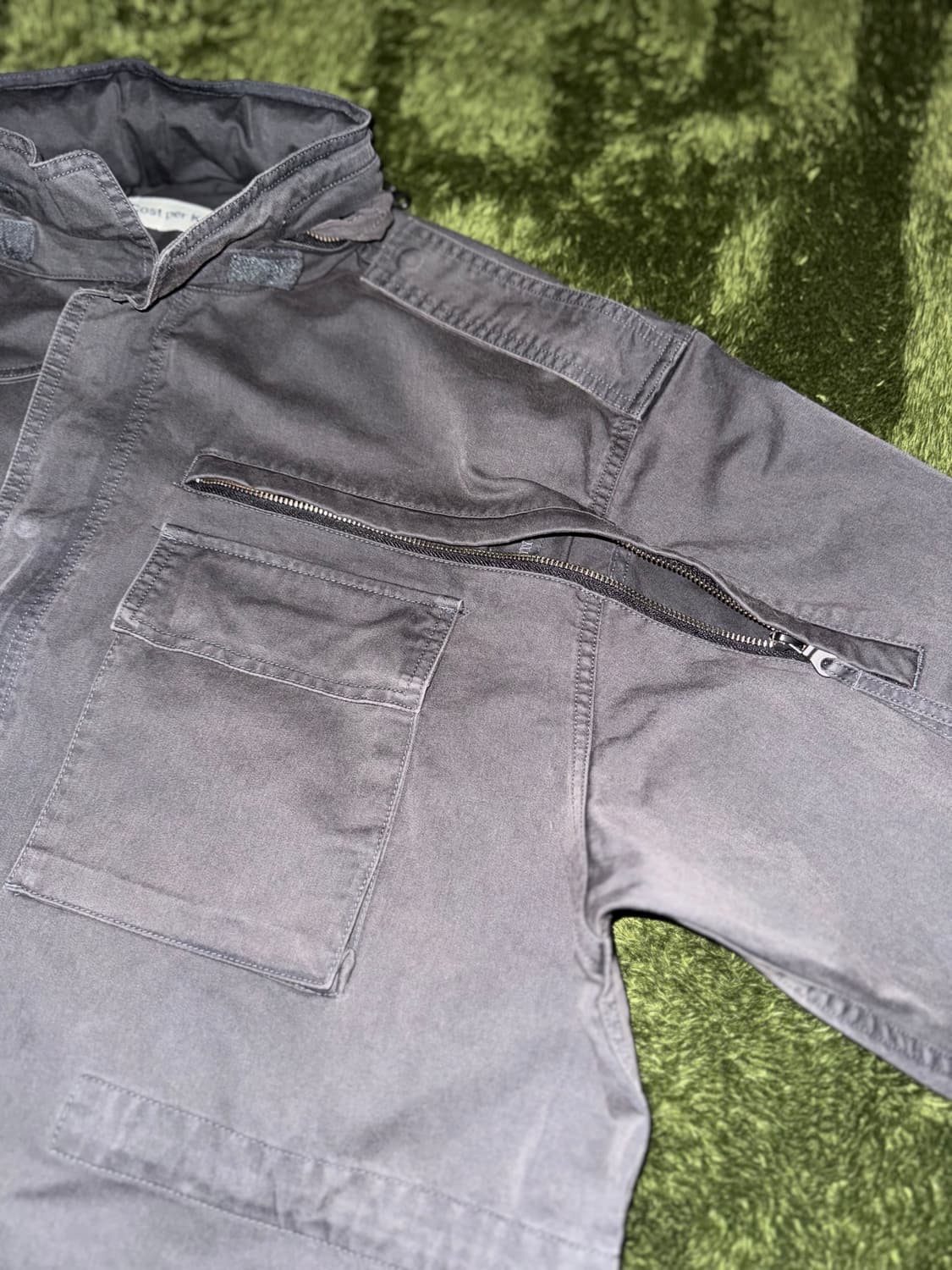 [XL] 코스트퍼킬로 빈티지 워싱 M65 필드 자켓 다크 그레이 상품이미지5