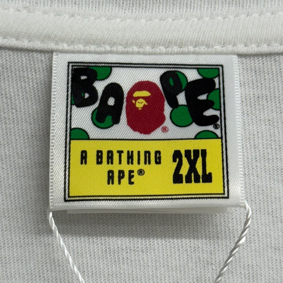 BAPE 베이프 블루 카모 에이프 헤드 반팔 티셔츠  상품이미지6