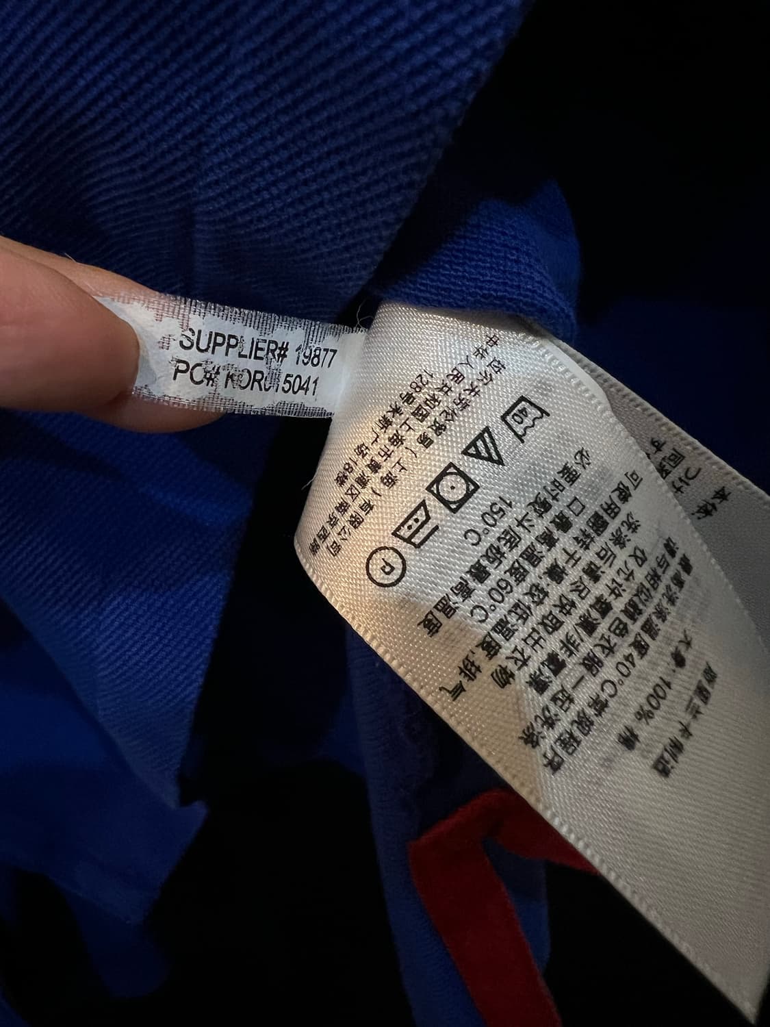 폴로 랄프로렌 로얄블루 빅포니 반팔 카라티 상품이미지4