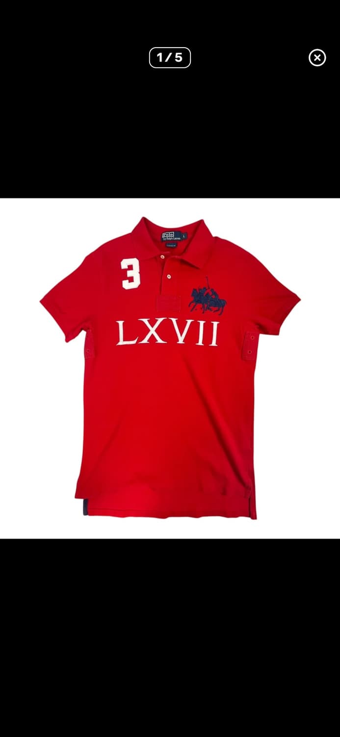 폴로 더블포니 커스텀핏 xl  상품이미지1