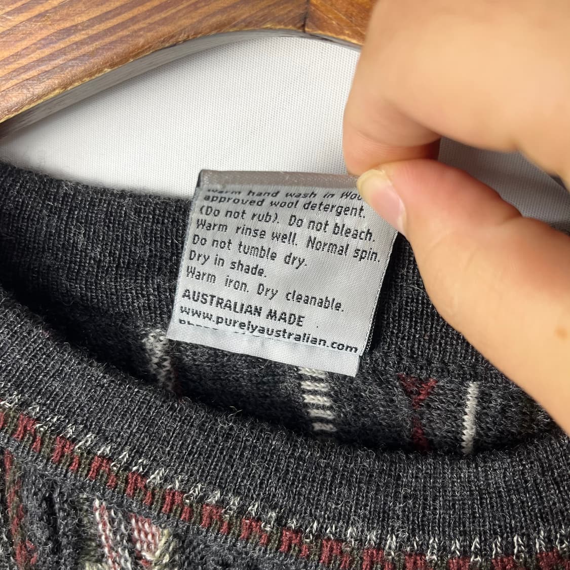 [Purely Australian] 울 케이블니트 상품이미지5