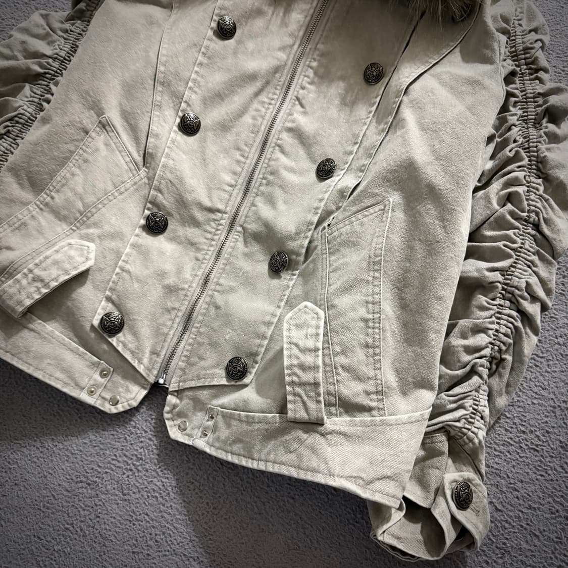 Vkei fur napoleon jacket 상품이미지3