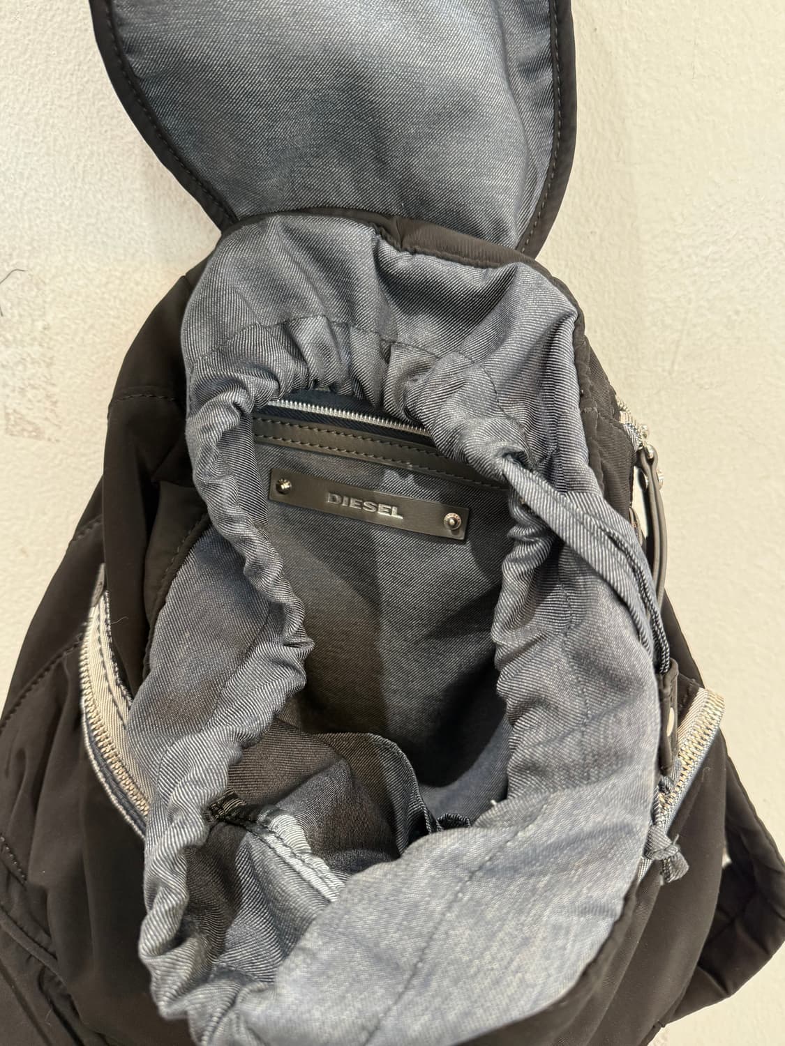 Diesel multi pocket nylon backpack  상품이미지4