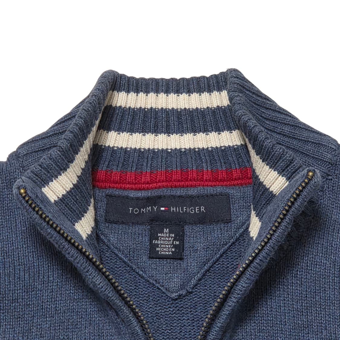 Tommy Hilfiger 타미 힐피거 올드스쿨 집업 니트 상품이미지2