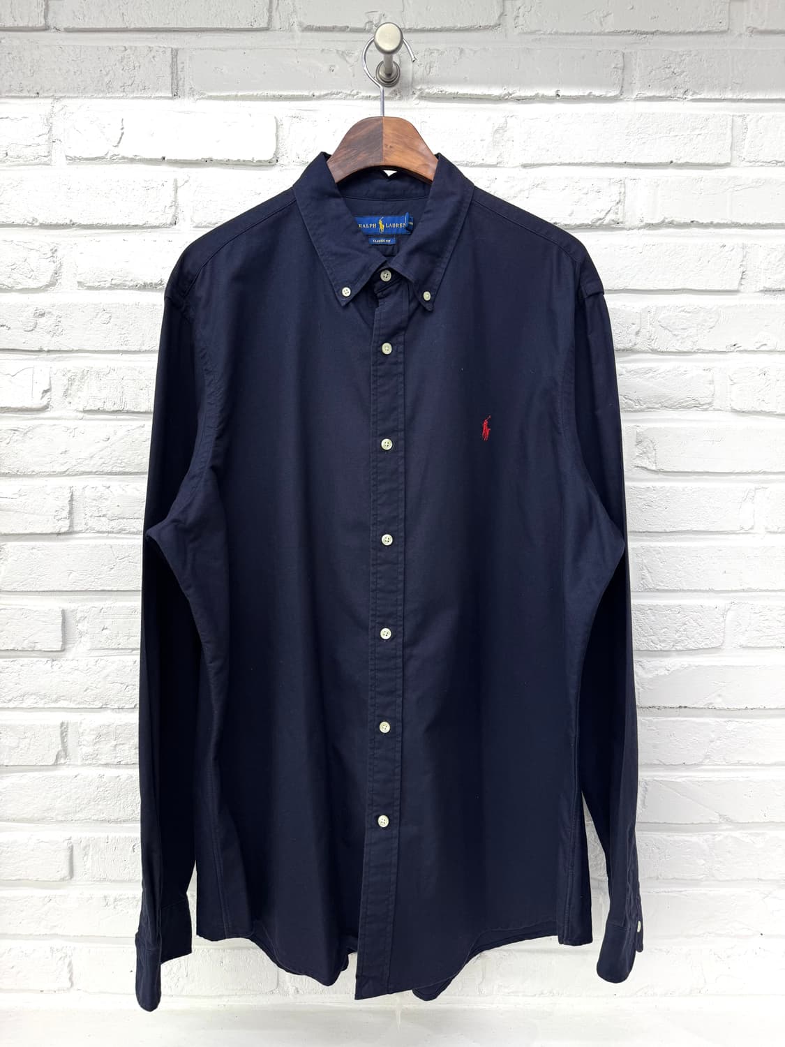 폴로 네이비 클래식핏 셔츠 상품이미지3