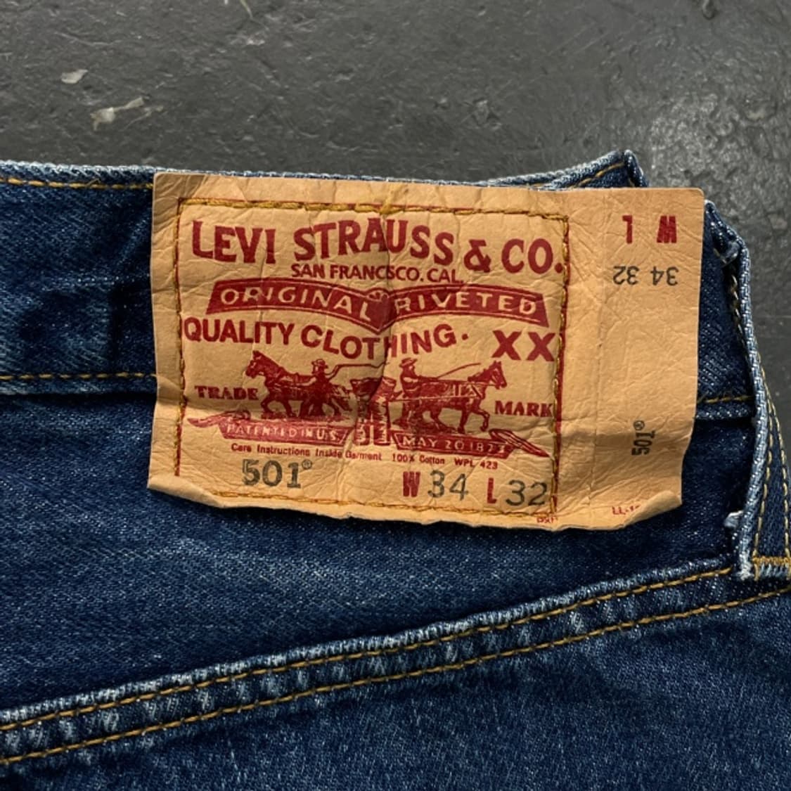 34 리바이스 501 청바지  상품이미지4