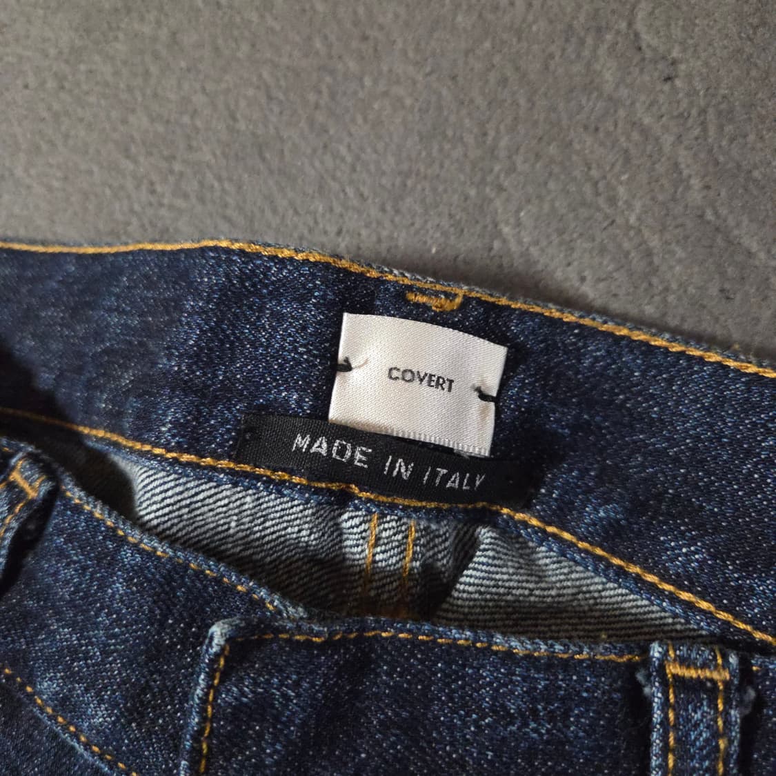 COVER 커버트 인사이드 스티치 데님 팬츠 30 인디고블루 상품이미지7