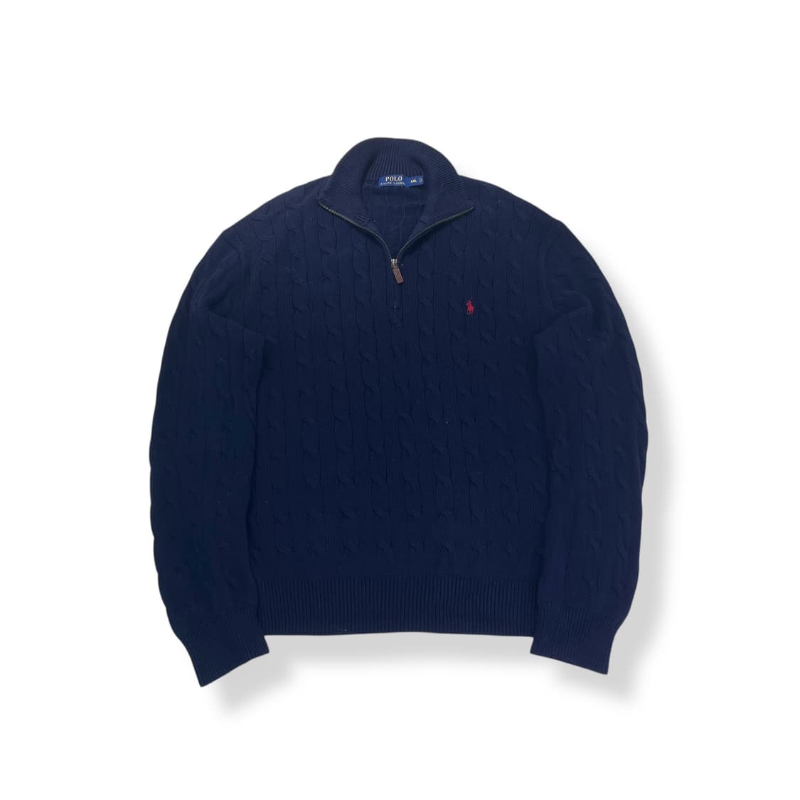 105 폴로 랄프로렌 꽈배기 반집업 니트 집업 상품이미지1