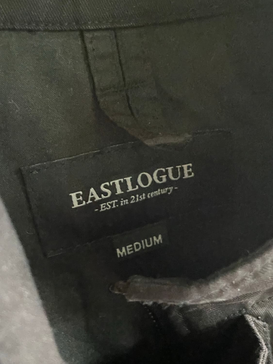 25SS 이스트로그 Deck Jumper (Black Twill) M 상품이미지5