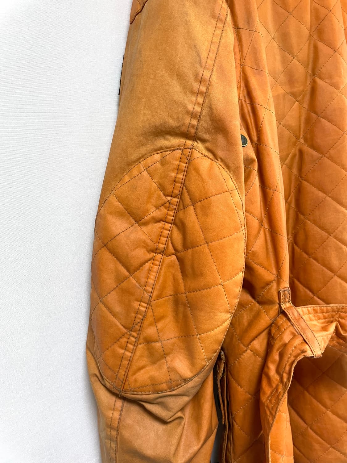Belstaff 벨스타프 골드라벨 더티 왁스코튼 퀼팅 팬터자켓 L 상품이미지5