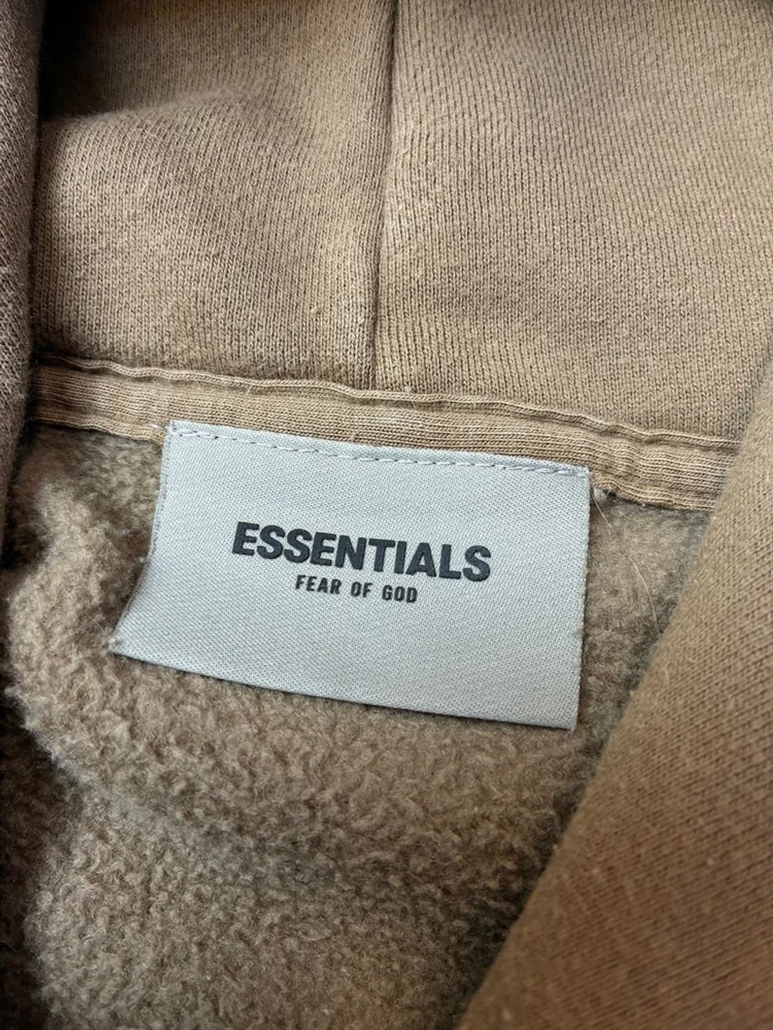 에센셜 피어오브갓 기모 헤비코튼 빅로고 스웻 세트 PN5091 상품이미지6
