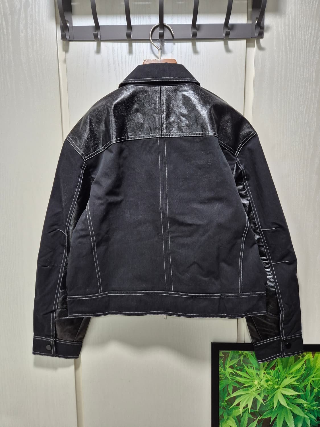 DIAIRE 블랙 배색 자켓 상품이미지10