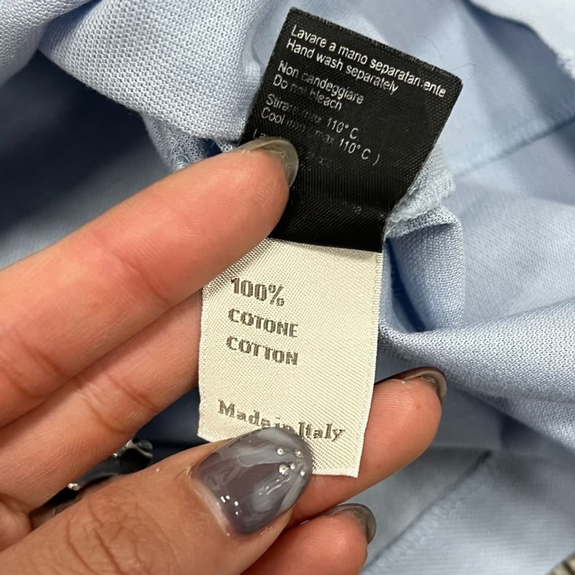 에르메네질도 제냐 카라티셔츠 v0913 상품이미지7