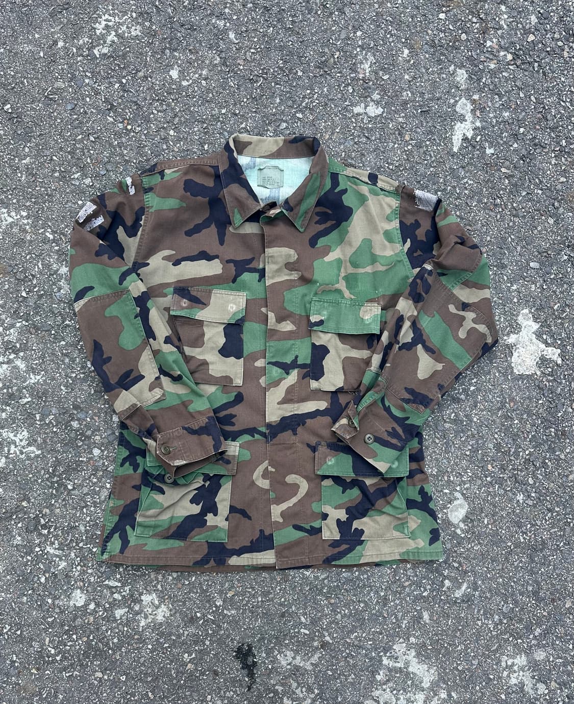 빈티지 90s 우드랜드 bdu 자켓  상품이미지1