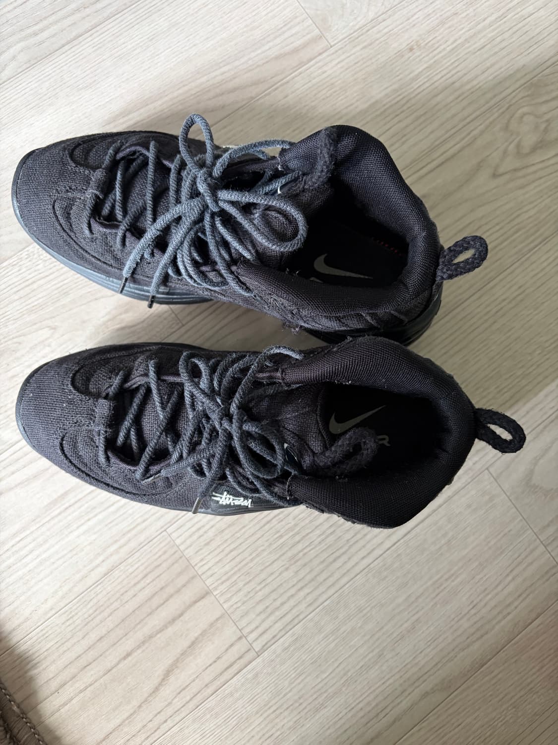 나이키x스투시 에어페니2 블랙 상품이미지1