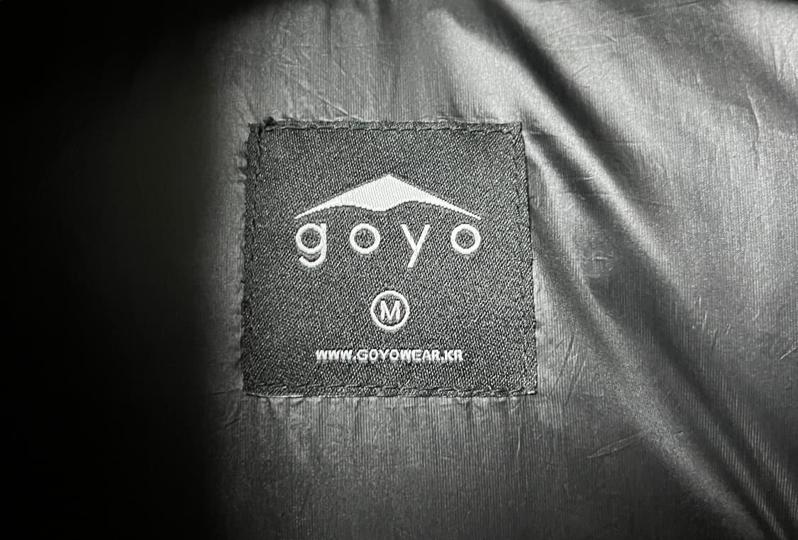 M) 고요웨어 옵저버 다운 자켓  블랙 판매. 상품이미지7