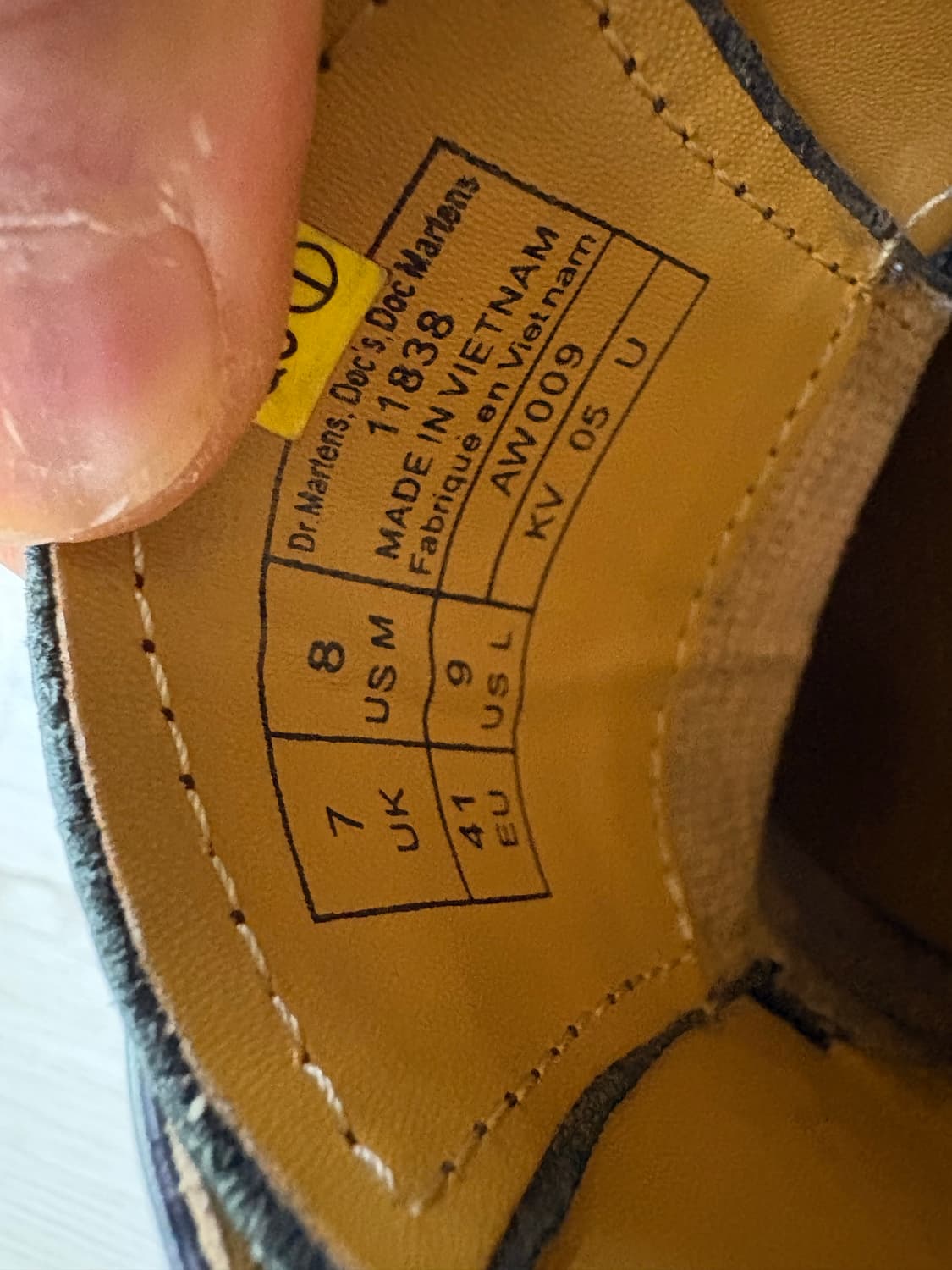 닥터마틴 1461 3홀 스무스 260 상품이미지7